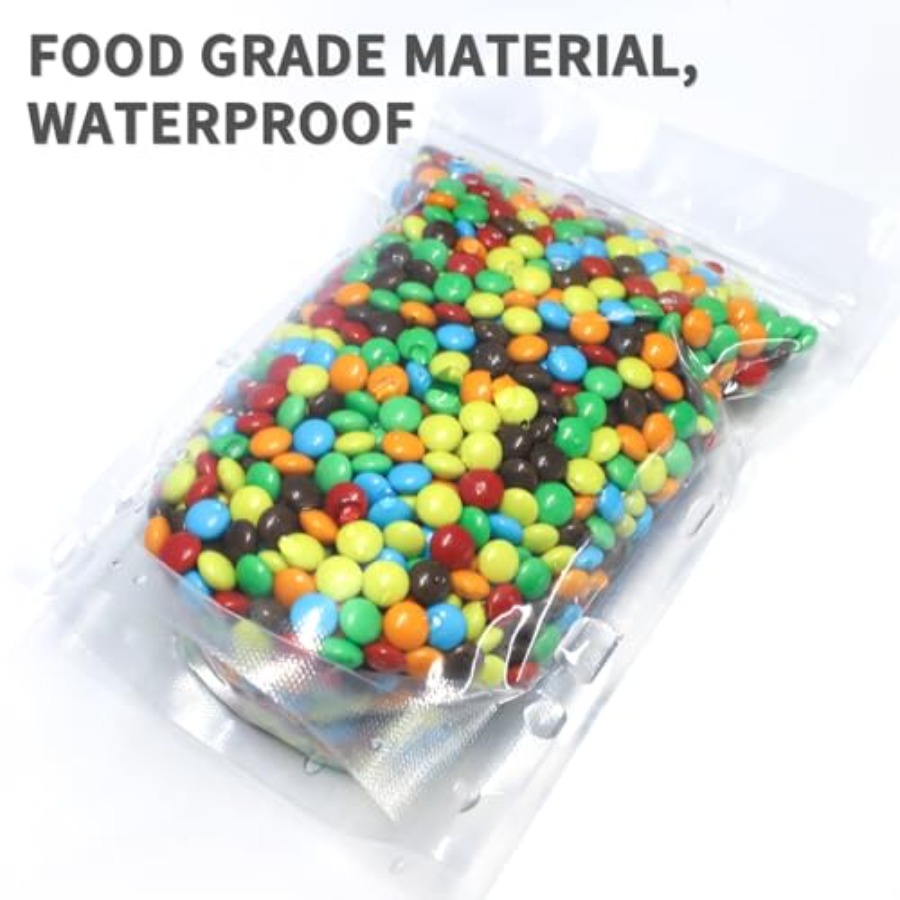 100 PCS Resealable Bags, 3.9x5 - Food Snacks For Party 评论和价格