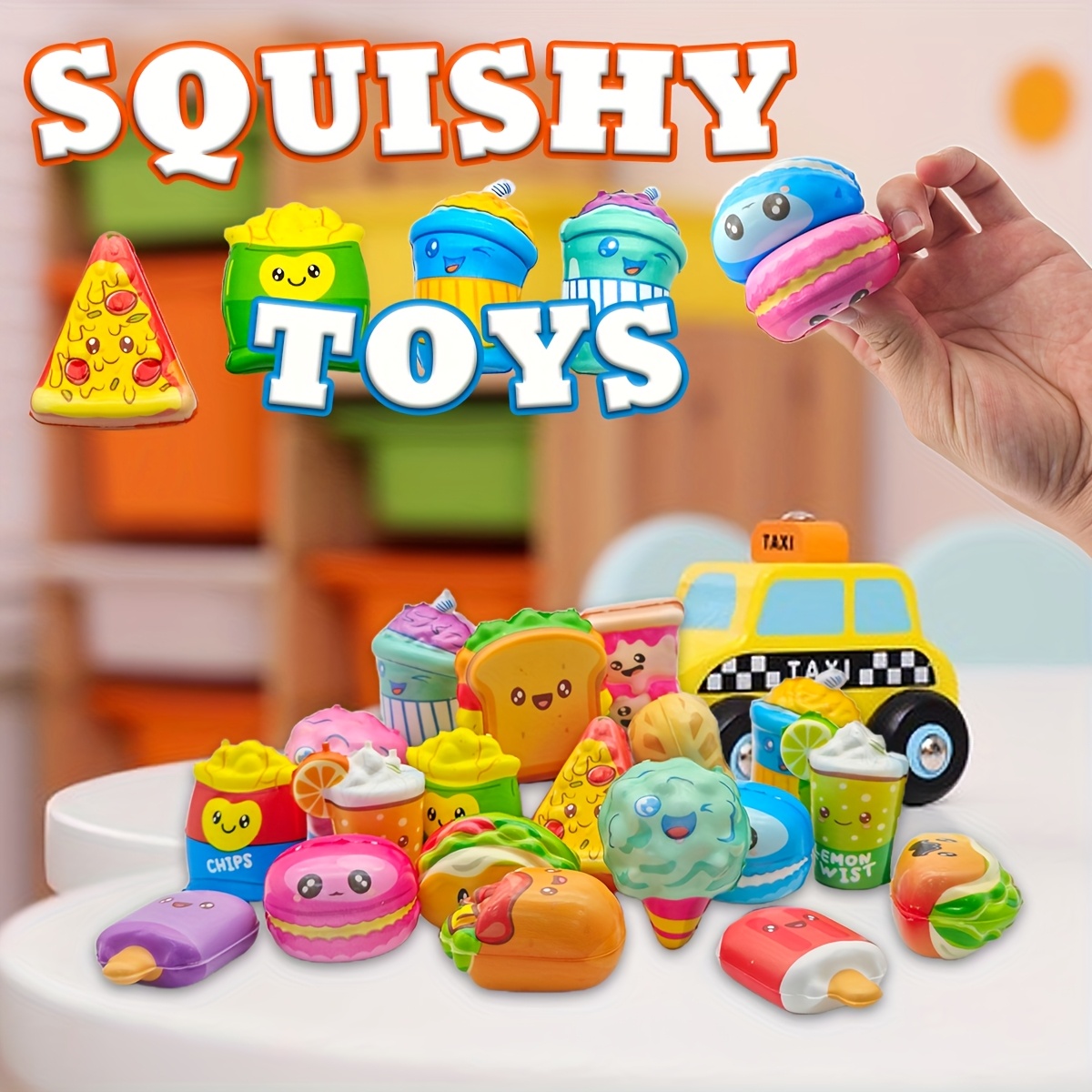 12Pcs Mini Food Squishy Slow R - Food Snacks For Party 评论和价格