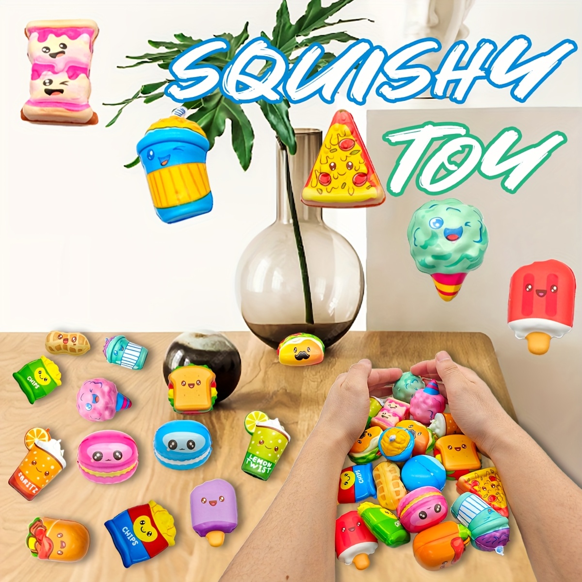 12Pcs Mini Food Squishy Slow R - Food Snacks For Party 评论和价格