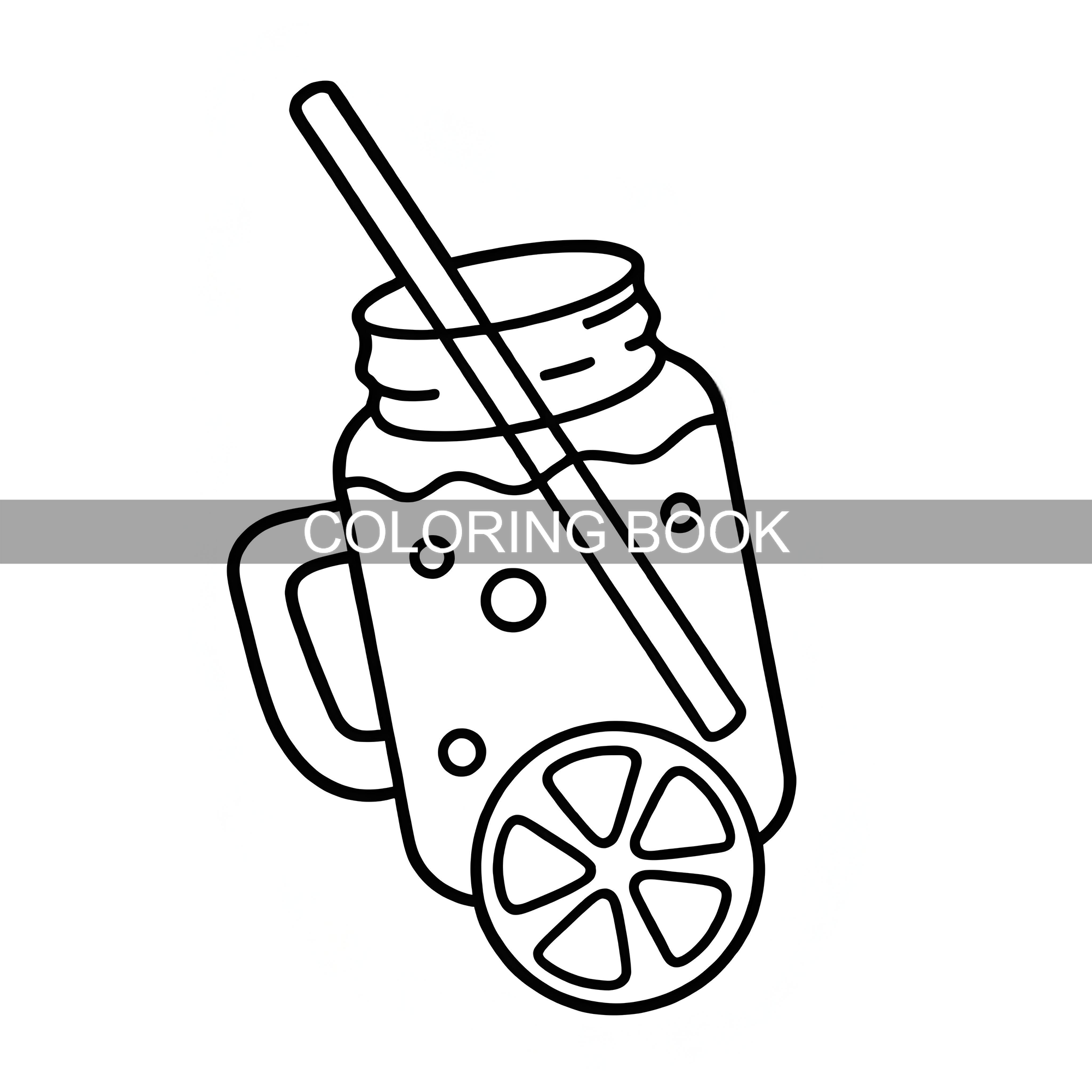 Delicious Treats Coloring Book - Food And Snacks Coloring Book 评论和价格