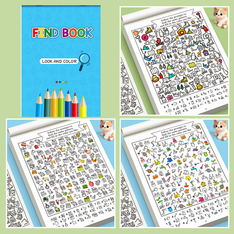 Interactive Book with Hidden P - Food And Snacks Coloring Book 评论和价格
