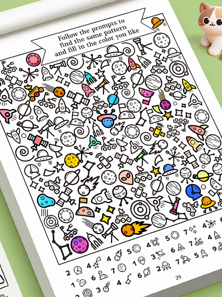 Interactive Book with Hidden P - Food And Snacks Coloring Book 评论和价格