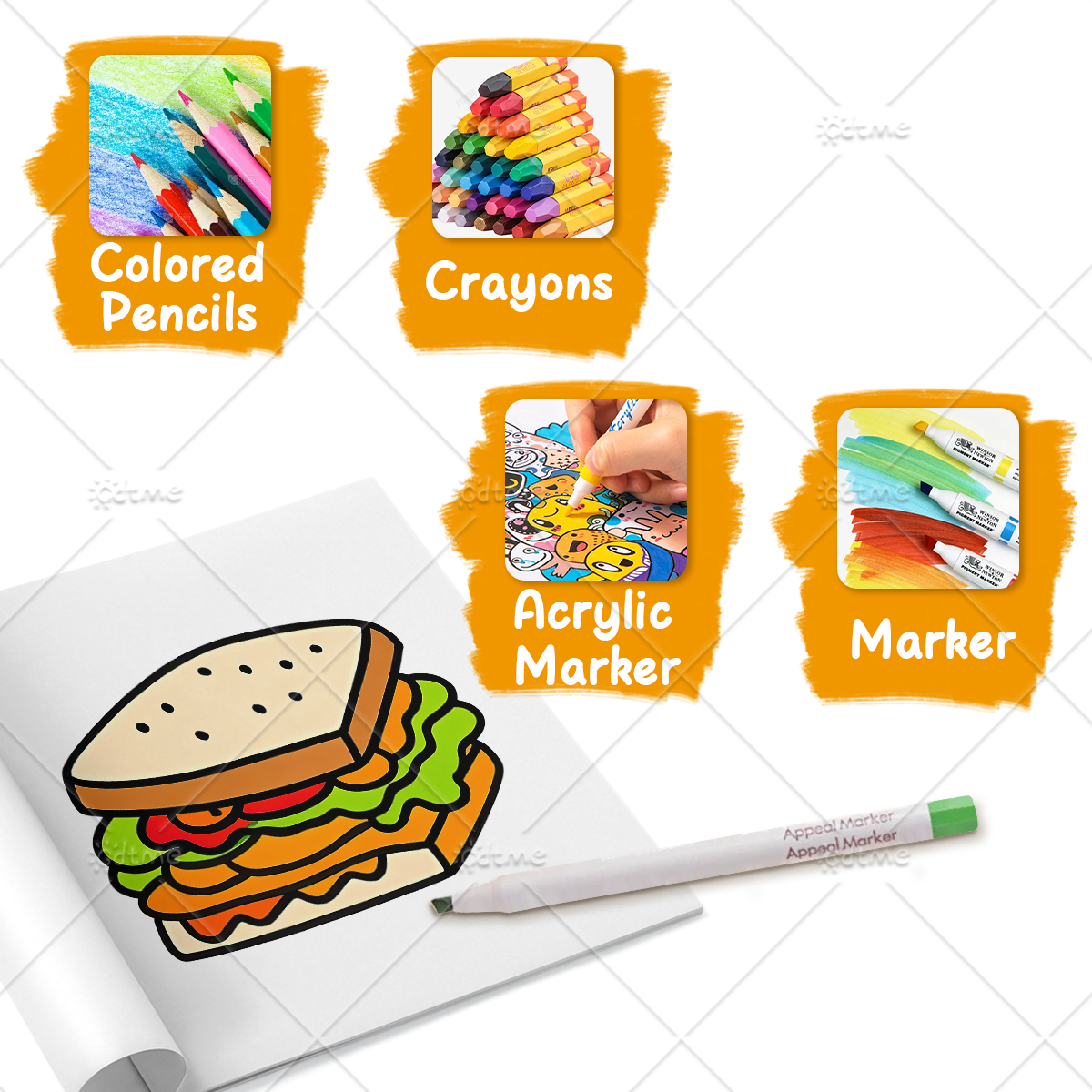 Food Drinks & Sweets Bold & Ea - Food And Snacks Coloring Book 评论和价格