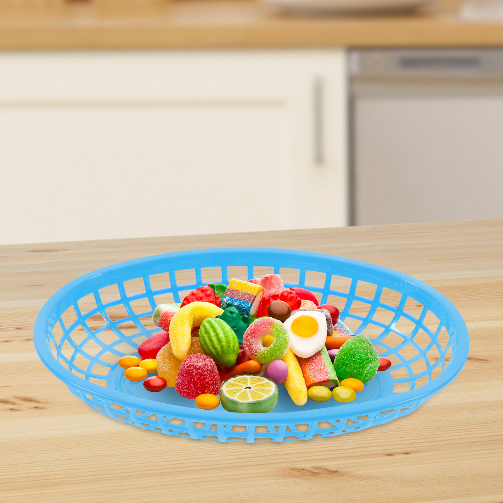 12Pcs Plastic Snack Baskets St - Food Snacks Basket 评论和价格