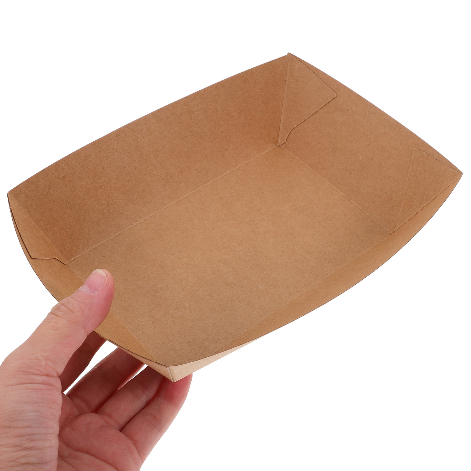 100Pcs Paper Food Tray Disposa - Food Snacks For Party 评论和价格