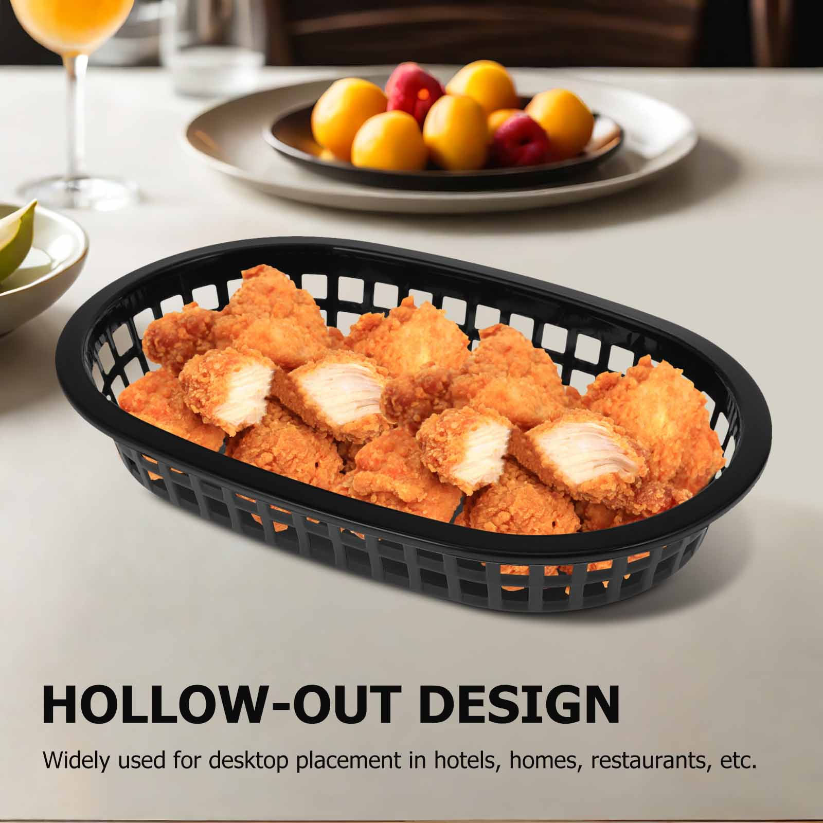 12Pcs Fast Food Basket Creativ - Food Snacks Basket 评论和价格