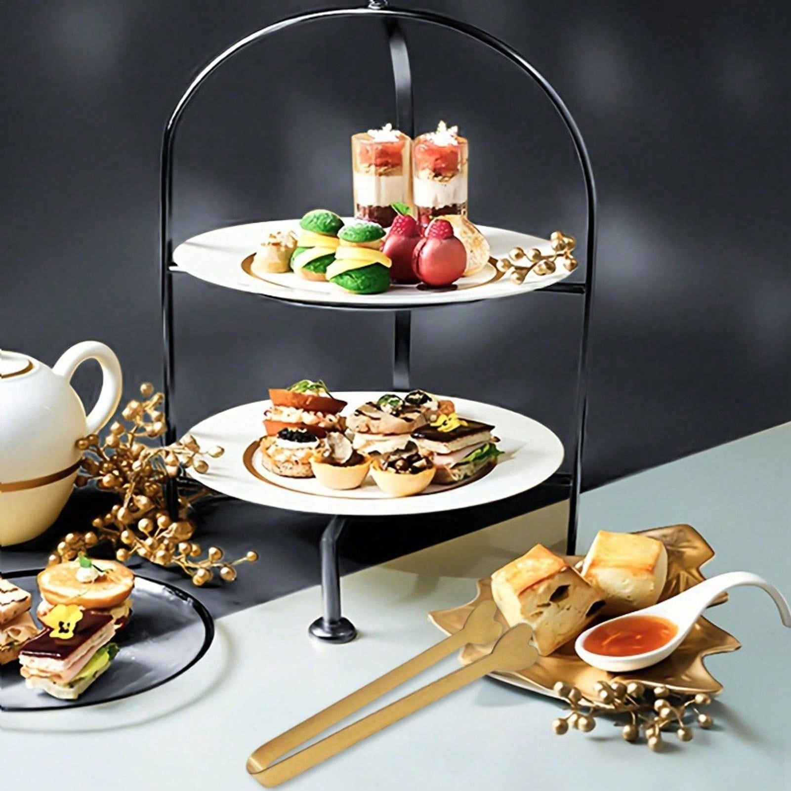 Mini Gold Stainless Steel Food - Food Snacks For Party 评论和价格