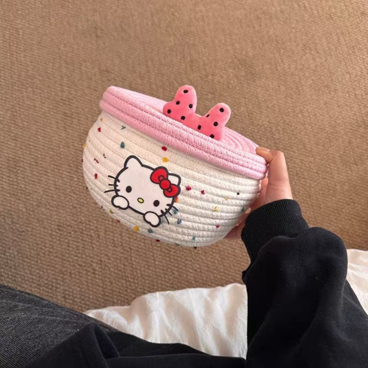 Cute Hello Kitty Cotton Hand-w - Food Grocery Snacks 评论和价格