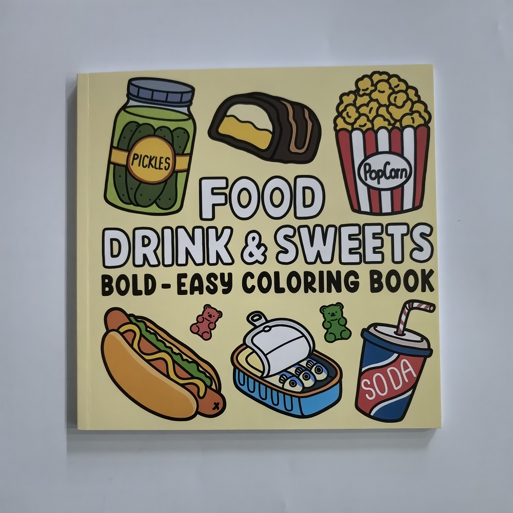 Food Drinks and Desserts Color - Food And Snacks Coloring Book 评论和价格