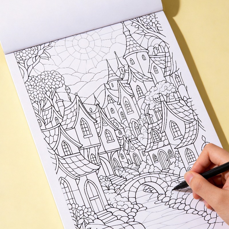 An Adult Decompression and Med - Food And Snacks Coloring Book 评论和价格