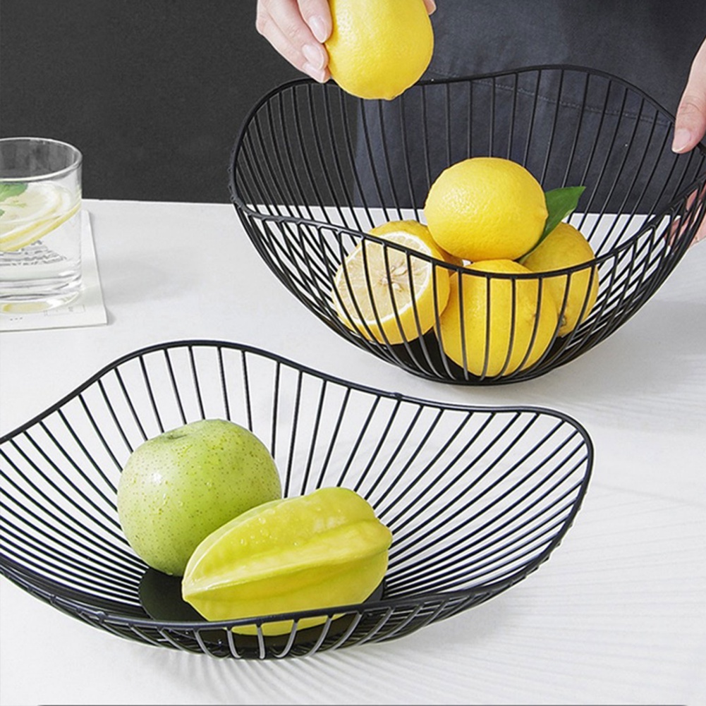 Metal Fruit Basket Simple Frui - Food Snacks Basket 评论和价格