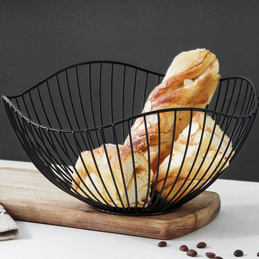 Metal Fruit Basket Simple Frui - Food Snacks Basket 评论和价格