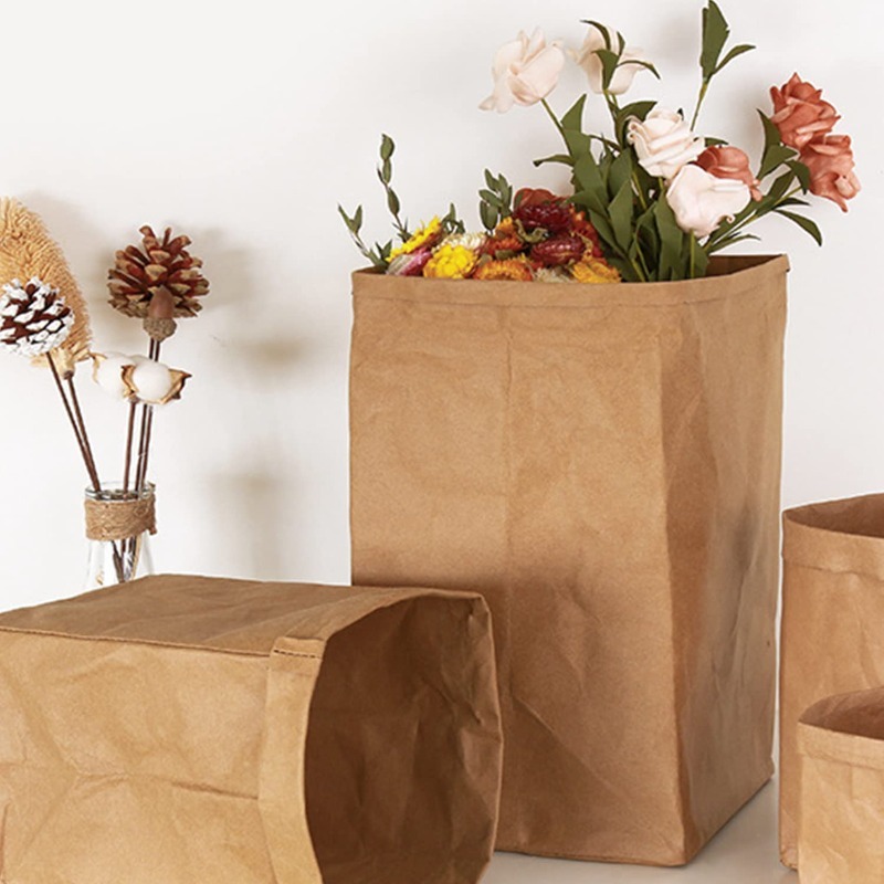 100/200Pcs Small Kraft Paper L - Food Grocery Snacks 评论和价格