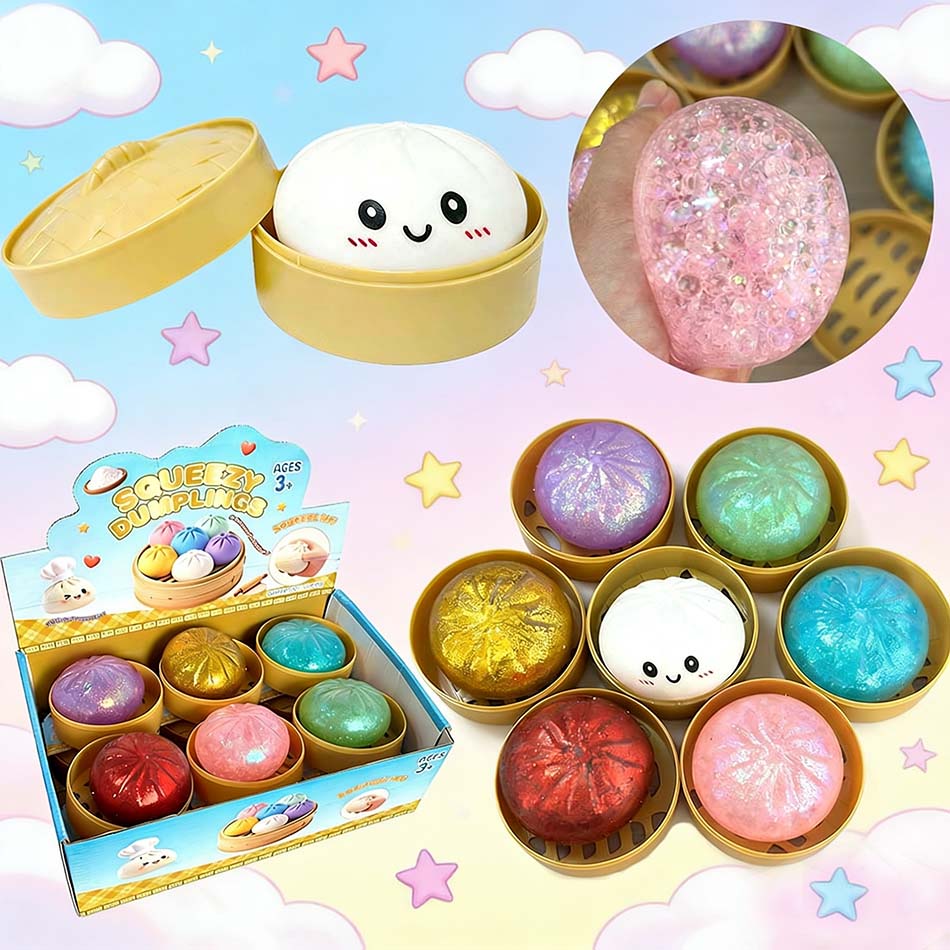 Colorful Dumpling Squishes Str - Food Grocery Snacks 评论和价格